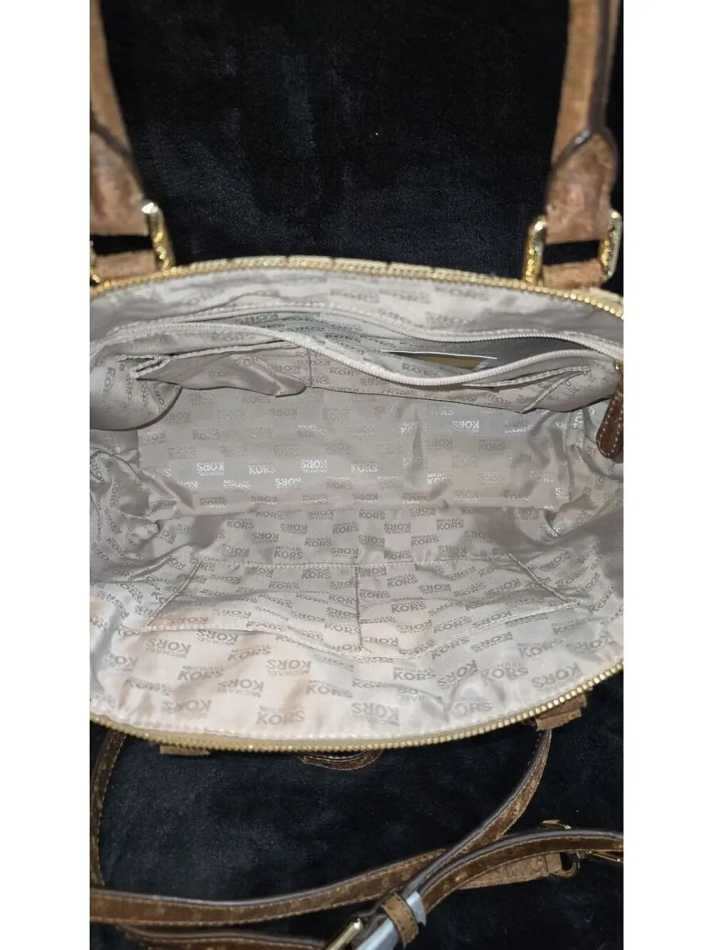 87. Michael Kors Hudson Ostrich Leather Tote